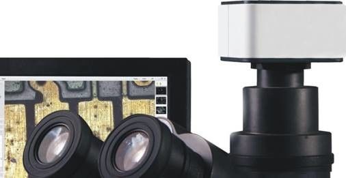 अधिकतम पिक्सेल 5M USB 2.0 डिजिटल माइक्रोस्कोप कैमरा 22FPS फ़्रेम दर