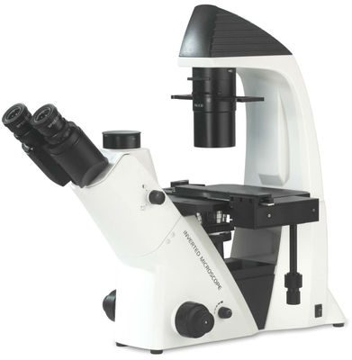 सेल अवलोकन और खेती के लिए 40X-400X उल्टे ऑप्टिकल माइक्रोस्कोप WF10X 22mm